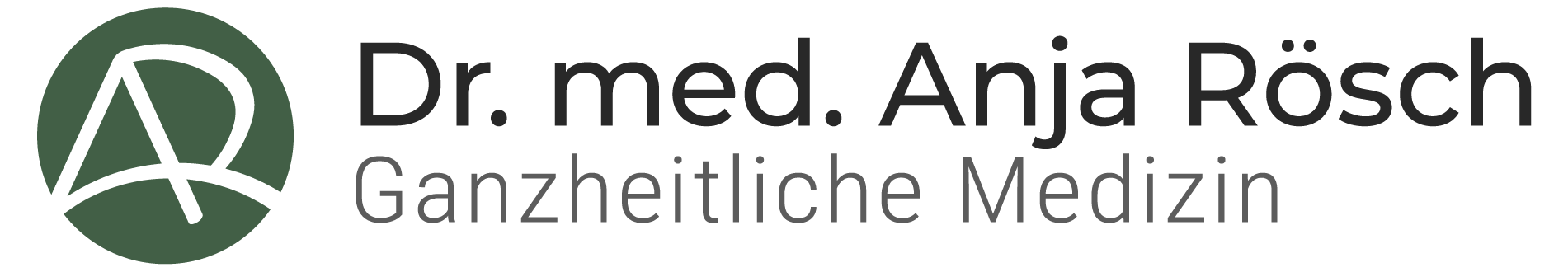 Dr. Anja Rösch Ganzheitliche Medizin Logo